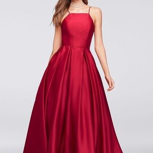 Betsy Adam hi-lo prom dress